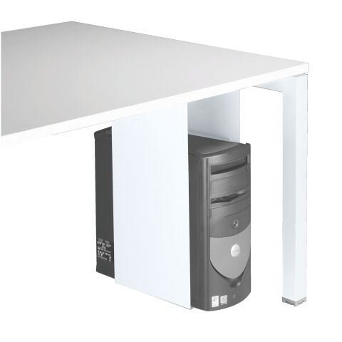 Soporte CPU blanco para mesa Arko