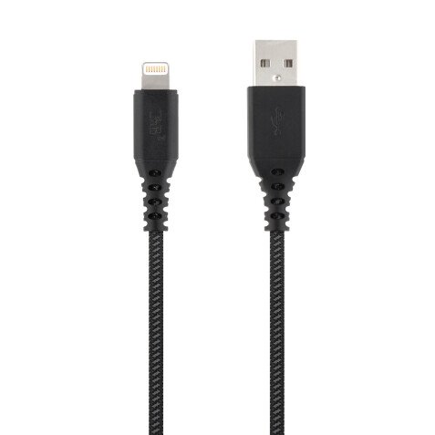 Twisted cable USB 2.0 to lightning of 1,5 m