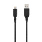 Twisted cable USB 2.0 to lightning of 1,5 m