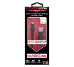 Câble tressé USB 2.0 vers Micro-USB de 1.5 m