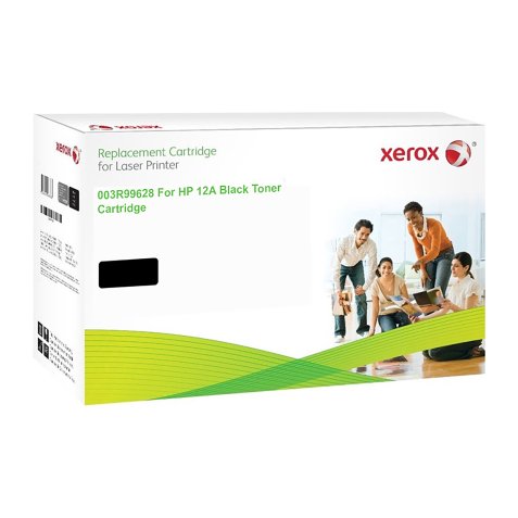 Tóner Xerox negro compatible con HP 12A (Q2612A)