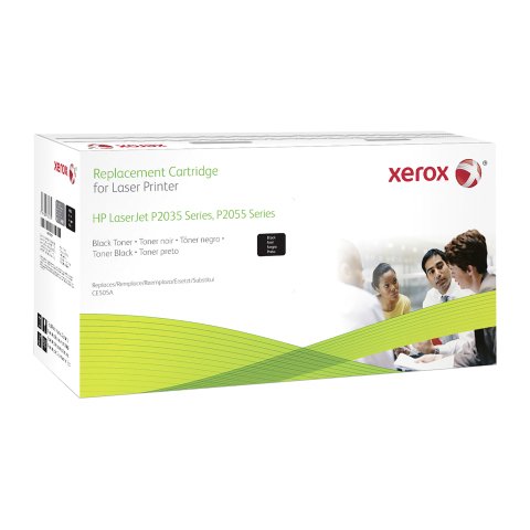 Tóner Xerox negro compatible con HP 05A (CE505A)