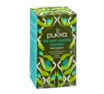 Thé vert Matcha Menthe Bio Pukka - Boîte de 20 sachets