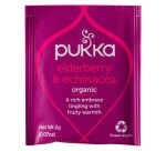 Infusion baie de sureau & échinacée Bio Pukka - Boîte de 20 sachets