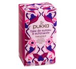 Infusion baie de sureau & échinacée Bio Pukka - Boîte de 20 sachets