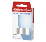 Bandes extensibles Mercurochrome 2 m x 7 cm - Paquet de 3