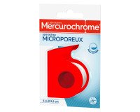 Parche microporoso especial para pieles sensibles Mercurochrome 5 m x 2,5 cm