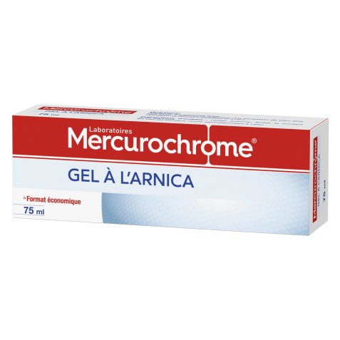 Gel à l'arnica Mercurochrome 75 ml