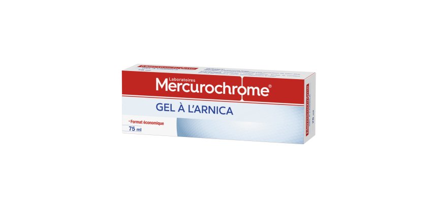 Gel à l'arnica Mercurochrome 75 ml