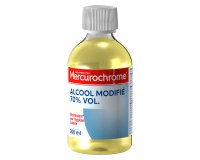Alcool modifié à 70% Mercurochrome - Flacon de 200ml