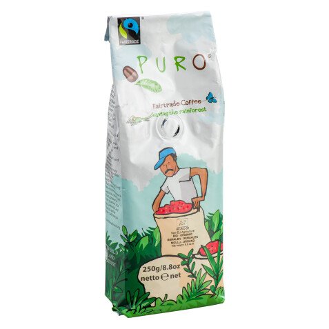 Kaffeepulver Puro Bio - Pack von 250 g