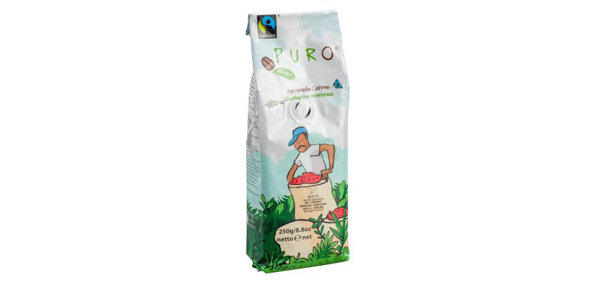 Café moulu Puro Bio - Paquet de 250 g