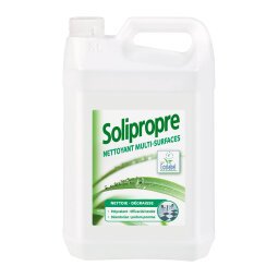 Nettoyant dégraissant multi-surfaces pomme Solipropre - Bidon de 5 L