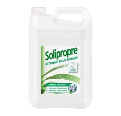 Nettoyant dégraissant multi-surfaces pomme Solipropre - Bidon de 5 L