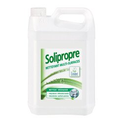 Nettoyant dégraissant multi-surfaces Solipropre pomme - Bidon de 5 litres
