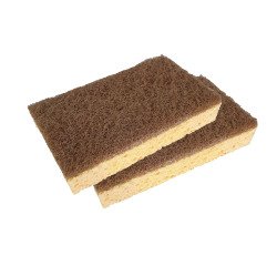 Ecological scrubbing sponge delicate surfaces Nicols - pack of 2