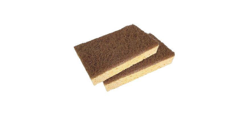 Eponge grattante écologique surfaces délicates Nicols - Paquet de 2
