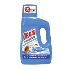 Entretien canalisations Ouragan – Flacon de 1 litre.