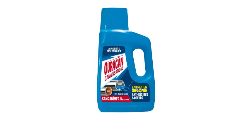 Entretien canalisations Ouragan biologique marine – Flacon de 1 L