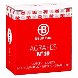 Nietjes Bruneau n°10 gegalvaniseerd - doos van 5000