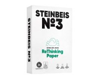 Papel blanco A4 80 g reciclado Steinbeis nº3 Pure White - paquete de 500 hojas