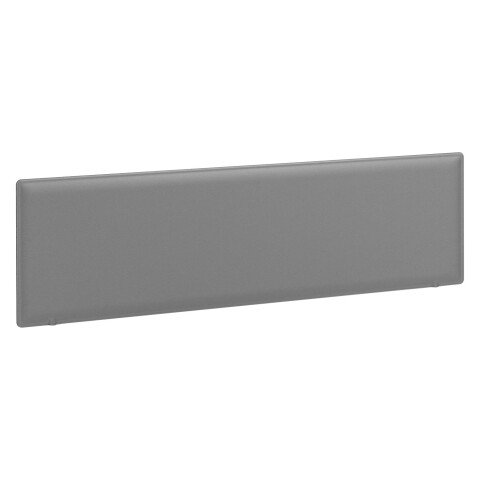 Panel de separación acústica para mesa Individual Ecla 160 cm Gris Perla - Pinza Antracita