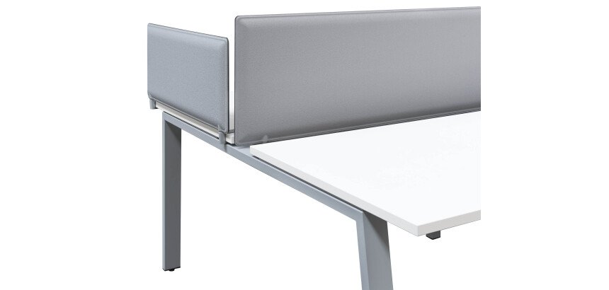 Panneau acoustique latéral bout de bureau L 80 cm - Arch