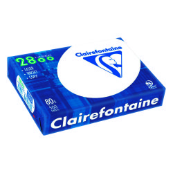 Pack of 15 reams 500 sheets paper Clairefontaine laser 2800  A4 80 g + 5 for free