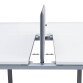 Jeu platines coulissantes ECLA pour pôle de 4 bureaux