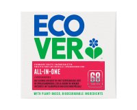 <u>Ecover eco-friendly dishwasher tablets All in 1 - Box of 68 tablets.</u>