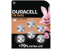 Pila de botón de litio Duracell Special 2032 de 3 V, paquete de 6 (DL2032 / CR2032)