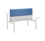 Panneau acoustique bleu L 160 x H 70 cm pour pôle de bureaux Up & Up