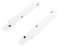 Jeu de platines coulissantes pour pôle de 2 bureaux - Arch