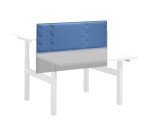 Panneau acoustique bleu L 120 x H 70 cm pour pôle de bureaux Up & Up