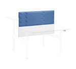 Panneau acoustique bleu L 120 x H 70 cm pour pôle de bureaux Up & Up