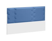 Acoustic panel for isle of desks Ergomaxx blue W 120 cm