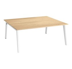 Conjunto de 2 mesas Eden Arco con canaleta