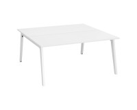 Conjunto de 2 mesas Eden Arco An 160 cm blanco 
