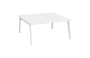 Conjunto de 2 mesas Eden Arco An 160 cm blanco pats blancas