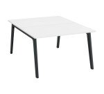 Pôle 2 bureaux blancs L 120 x 163 cm - Exprim