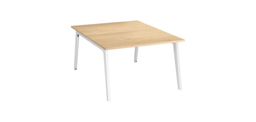 Conjunto de 2 mesas Eden Arco An 120 cm roble 