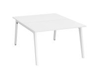 Conjunto de 2 mesas Eden Arco An 120 cm blanco 