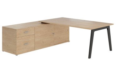 Manager werkpost Eden Arche lichte eik met console