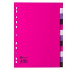 Separador A4 polipropileno multicolor Bruneau 12 pestañas reescribibles
