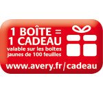 Etiquette adresse laser recyclée 99,1 x 139 mm Avery LR 7169 blanche - Boîte de 400