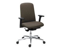Office chair Savino - without head support - fabric 