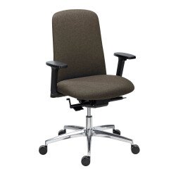 Office chair Savino - without head support - fabric 