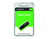 Integral clé USB Flash Drive 8 Go Usb 2.0 (Usb-A) Noir