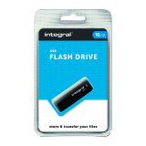 Integral USB Flash Drive 16GB USB 2.0 (USB-A) Black