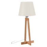 LED-Lampe Woody - Aluminor - 12W - E27 - natürlich